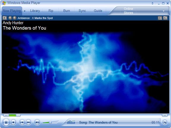 Windows Media Player Old Visualizations Windows 10 Ambience Install