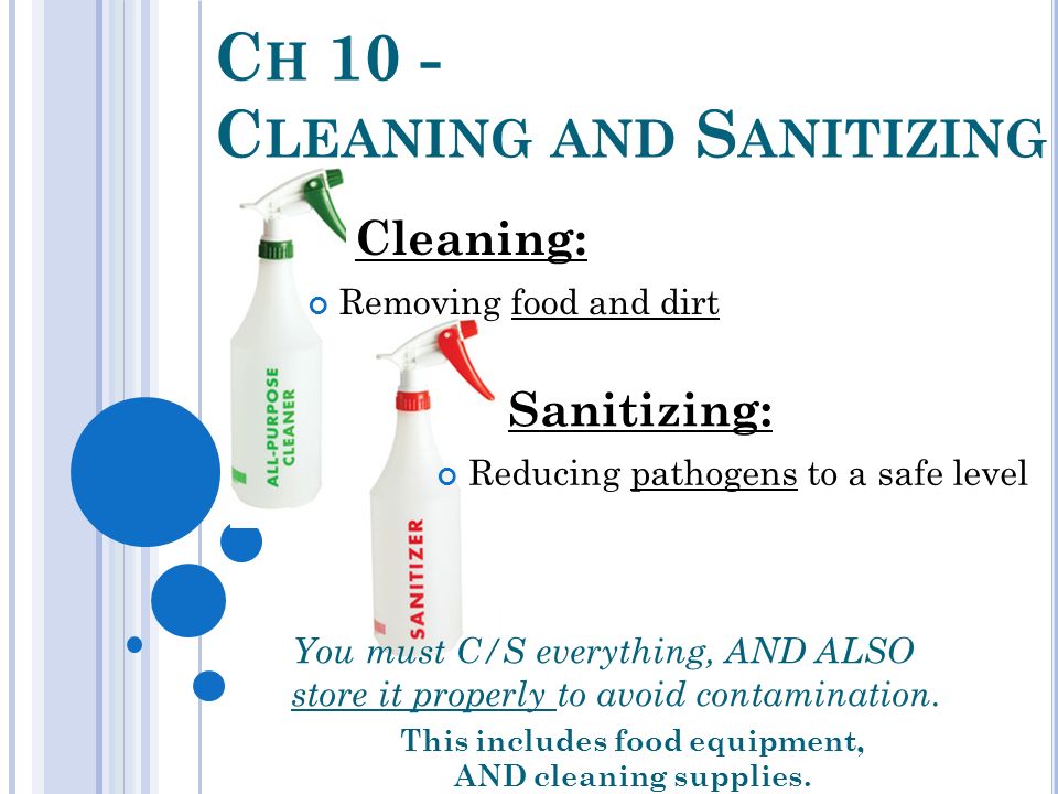 Sanitizing